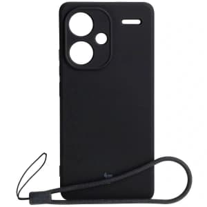 Bizon Case Silicone Sq Xiaomi Redmi Note 13 Pro+ 5G black
