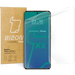 Bizon Glass Hydrogel Front Realme 12 Pro / 12 Pro+ [2 PACK]