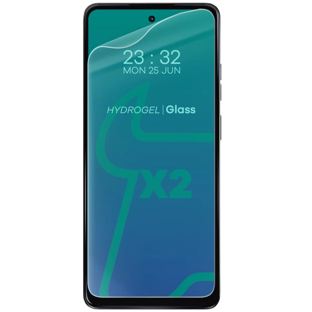 Bizon Glass Hydrogel Elülső Motorola Moto G04/G24/G24 Power/E14 [2 CSOMAG] - 3