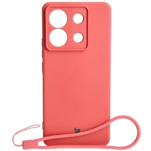 Bizon Case Silicone Sq Xiaomi Poco X6 / Xiaomi Redmi Note 13 Pro 5G dirty pink