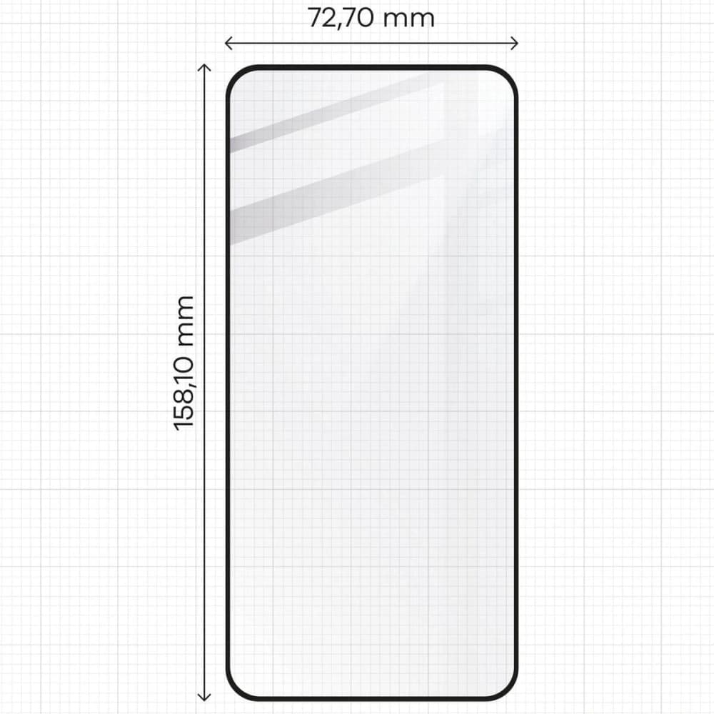BIZON Edge 3D 2x screen glass + camera glass Xiaomi 14 Ultra - 2