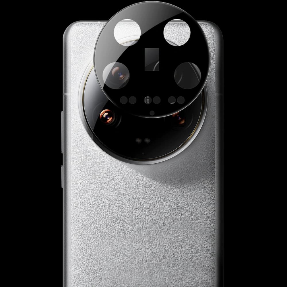 BIZON Edge 3D 2x screen glass + camera glass Xiaomi 14 Ultra - 6