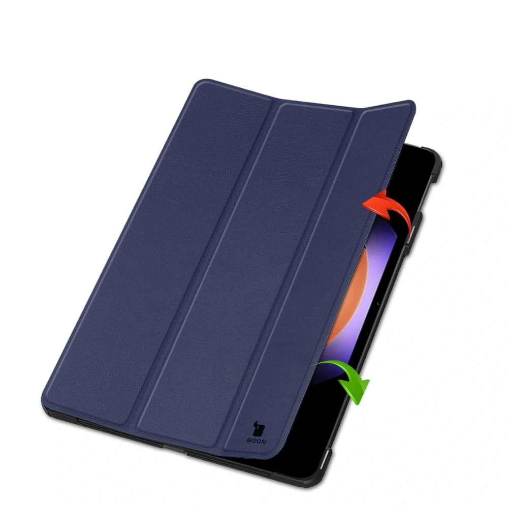 Etui Bizon Case Tab Croc do Xiaomi Pad 6S Pro granatowe - 6