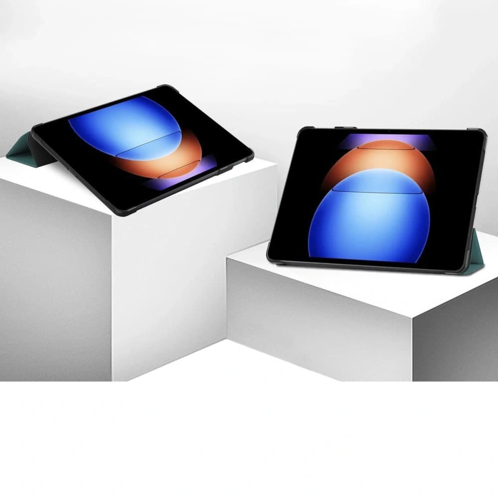 Bizon Case Tab Croc Xiaomi Pad 6S Pro sötétzöld - 2