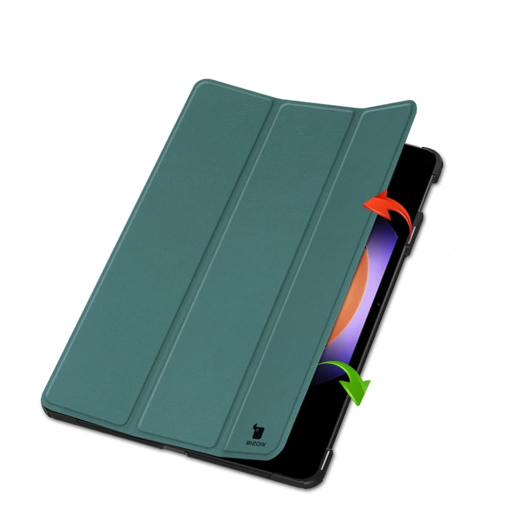 Bizon Case Tab Croc Xiaomi Pad 6S Pro sötétzöld - 6