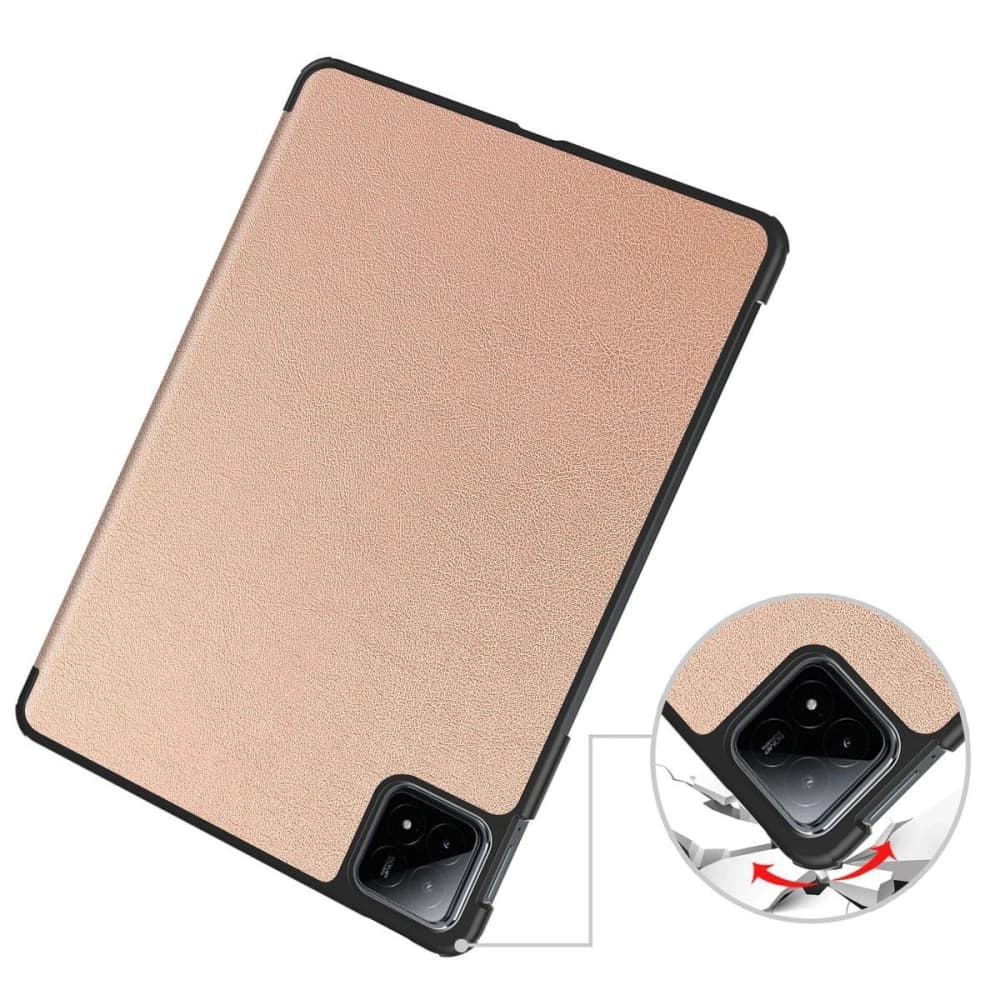Bizon Case Tab Croc Xiaomi Pad 6S Pro rose gold - 3