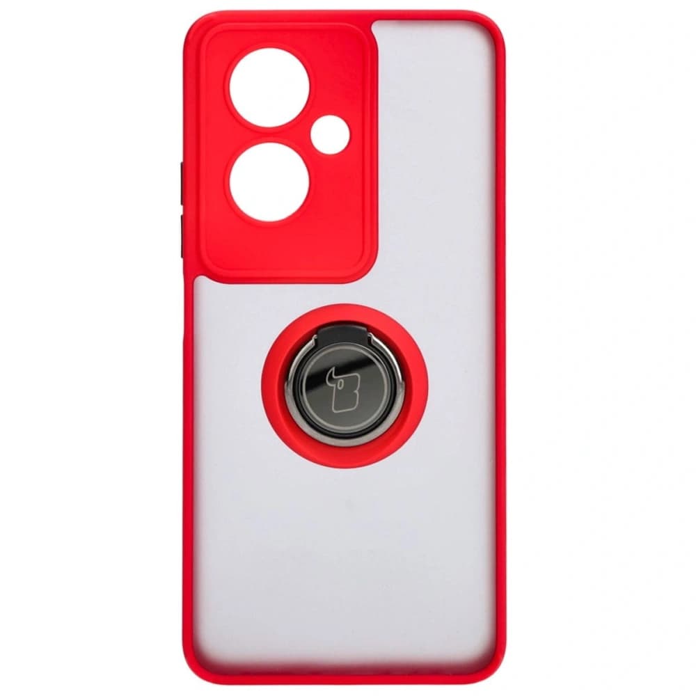 Bizon Case Hybrid Ring Oppo A79 5G smoky with a red frame - 2