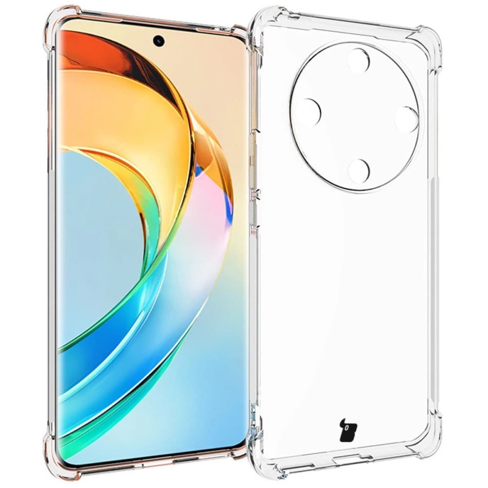 Etui + 2x folie Bizon Case Clear Pack pro Honor Magic6 Lite průhledné - 9