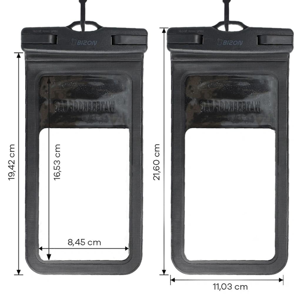 Bizon Case Hydrowrap black [2 PACK] - 11