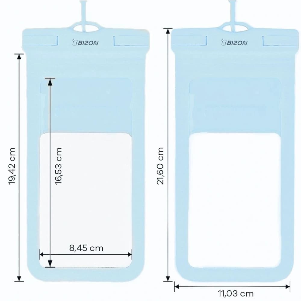 Bizon Case Hydrowrap light blue [2 PACK] - 11