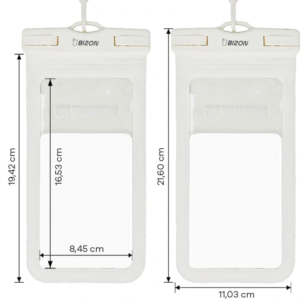 Bizon Case Hydrowrap ecru [2 PACK] - 11