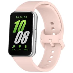 Bizon Strap Watch Silicone Samsung Galaxy Fit 3 pink