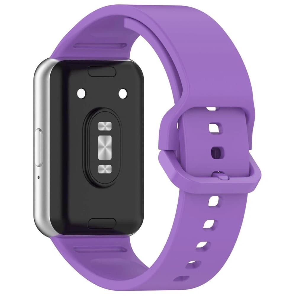Bizon Strap Watch Silicone Samsung Galaxy Fit 3 purple - 4