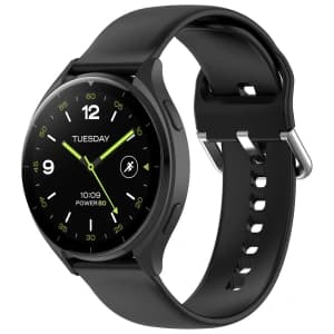 Bizon Strap Watch Silicone Pro Xiaomi Watch 2 black