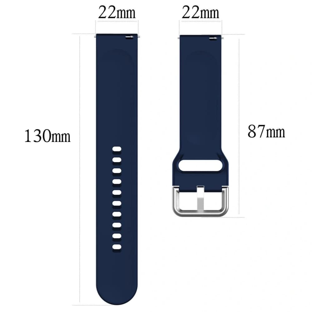Bizon Strap Watch Silicone Pro Xiaomi Watch 2 navy blue - 2