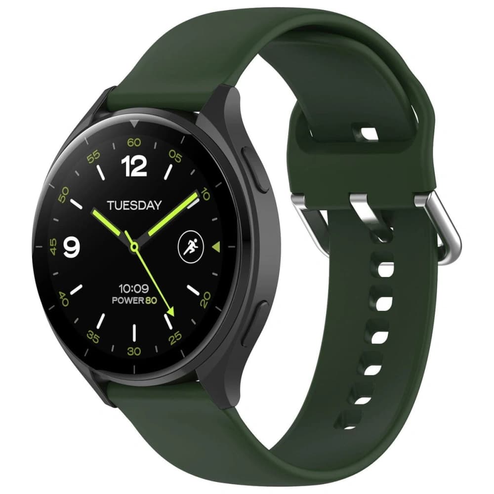 Bizon Strap Watch Silicone Pro Xiaomi Watch 2 dark green - 1