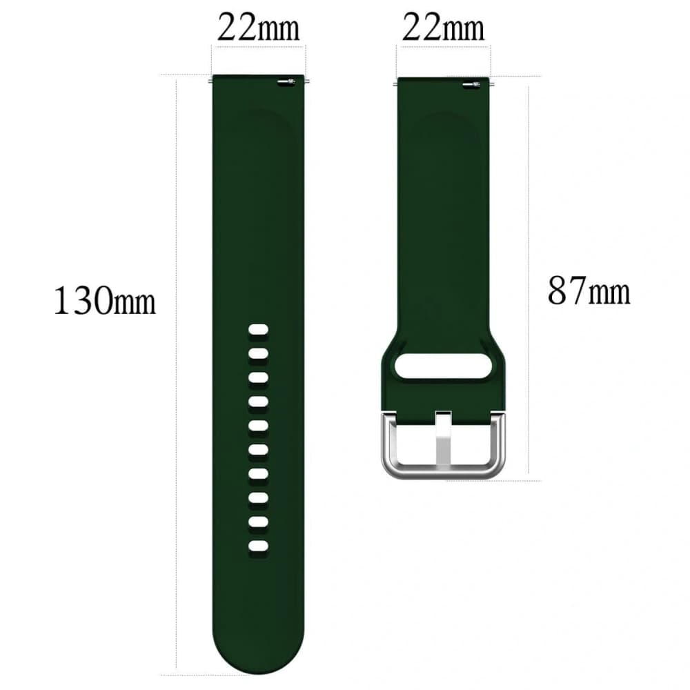 Bizon Strap Watch Silicone Pro Xiaomi Watch 2 dark green - 2