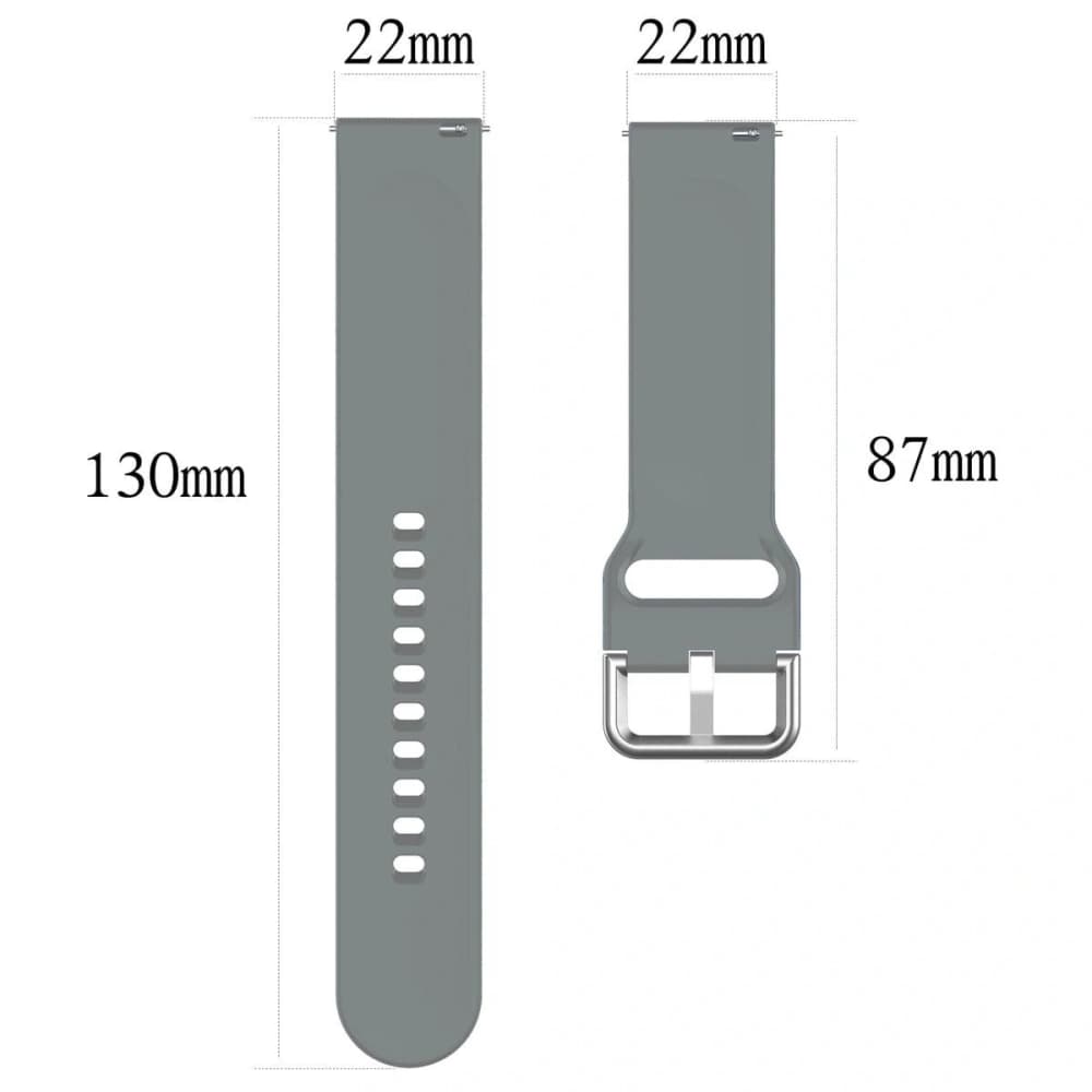 Bizon Strap Watch Silicone Pro Xiaomi Watch 2 grey - 2