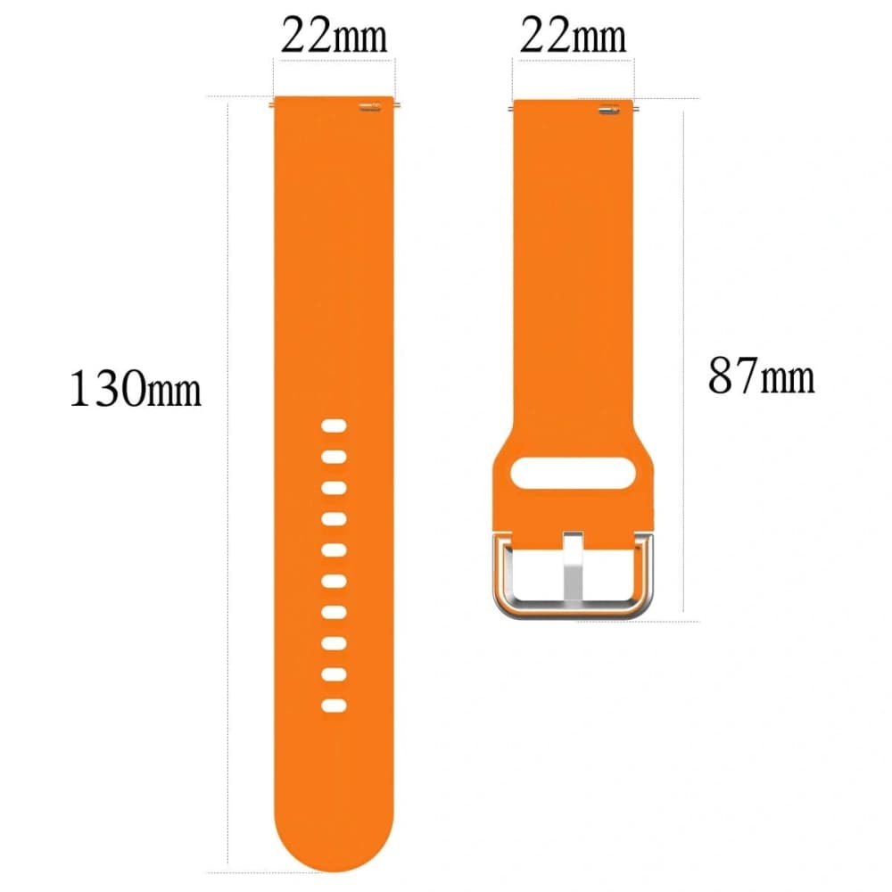 Bizon Strap Uhr Silikon Pro Xiaomi Uhr 2 orange - 2