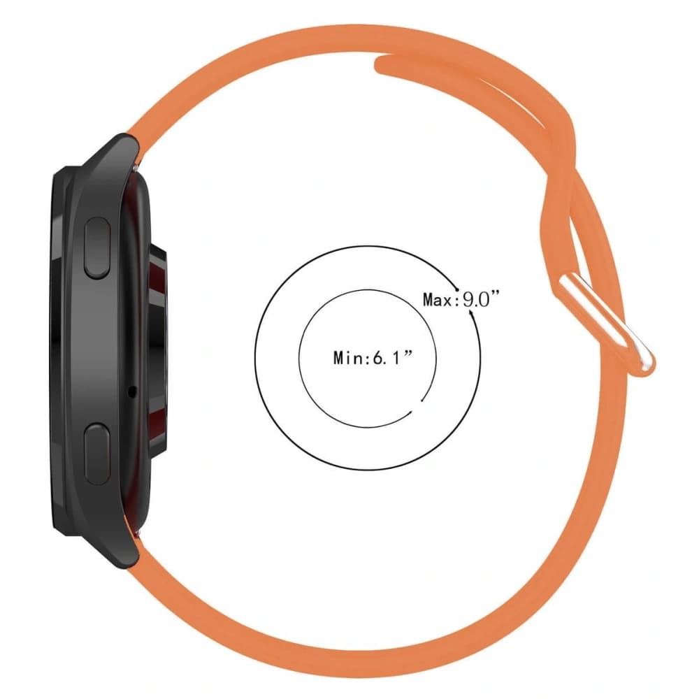 Bizon Strap Uhr Silikon Pro Xiaomi Uhr 2 orange - 4