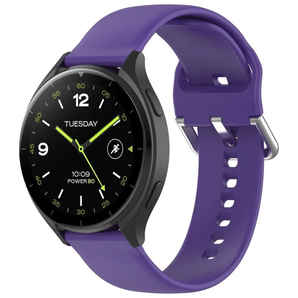 Bizon Strap-Uhr Silikon Pro Xiaomi Uhr 2 lila - 1