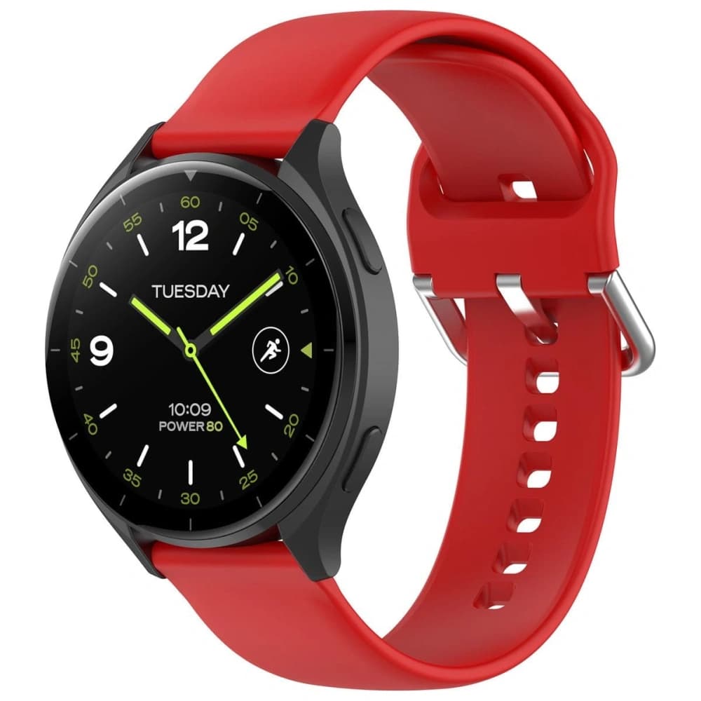 Bizon Strap Watch Silicone Pro Xiaomi Watch 2 red - 1