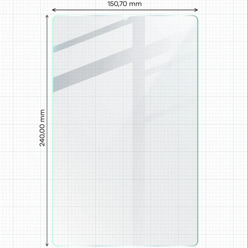 Bizon Glass Tab Clear Samsung Galaxy Tab S6 Lite 2024/2022/2020 [2 PACK] - 2