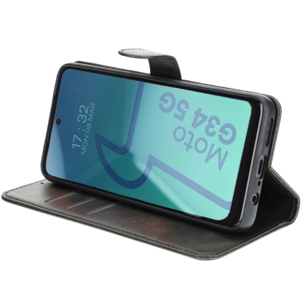 Bizon Case Pocket Motorola Moto G34 5G negru - 6