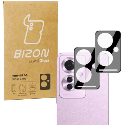 Bizon Glaslinse Oppo Reno11 F 5G [2 PACK]