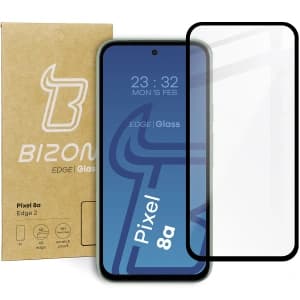 Bizon Glass Edge 2 Pixel 8a fekete