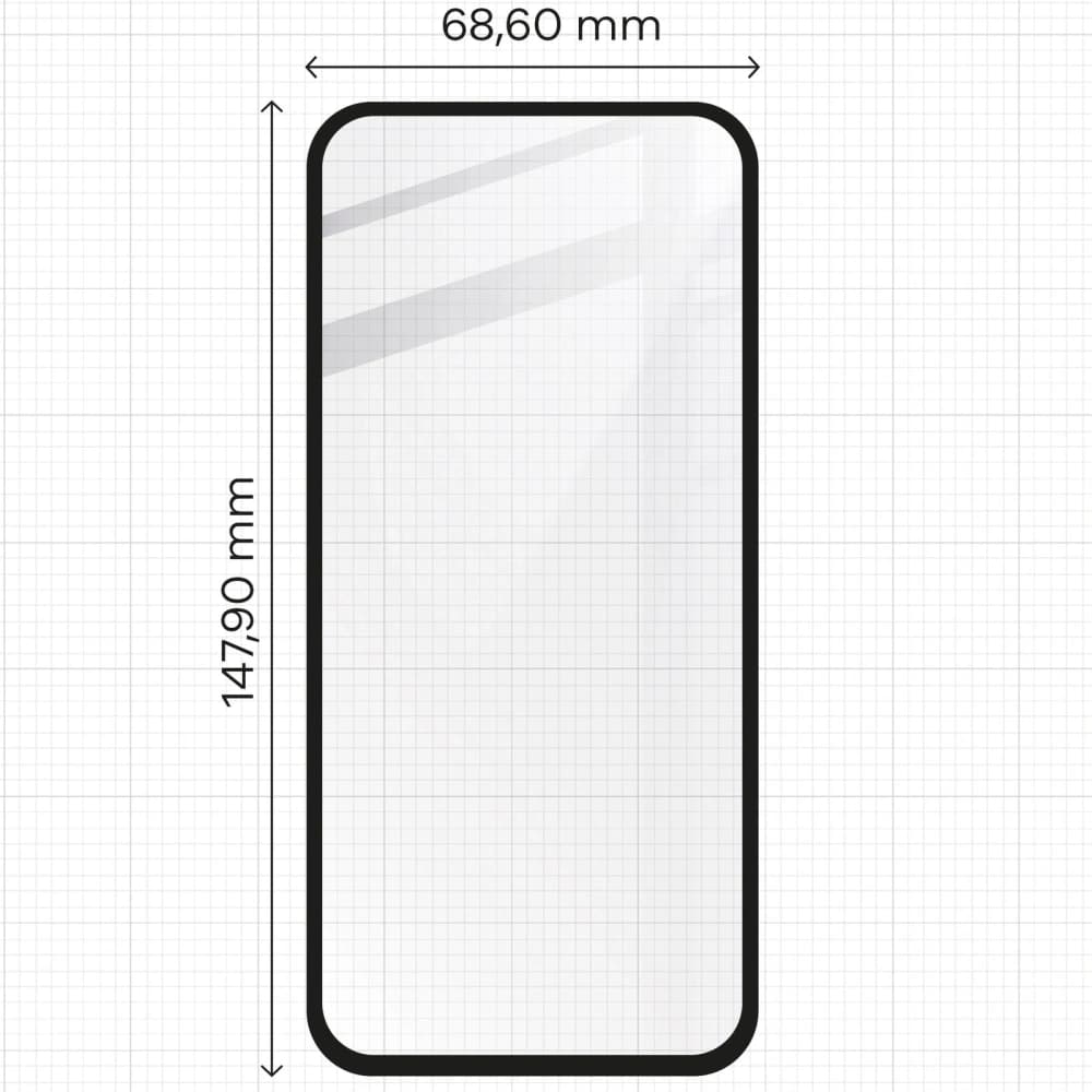 Bizon Glass Edge 2 Pixel 8a fekete - 2