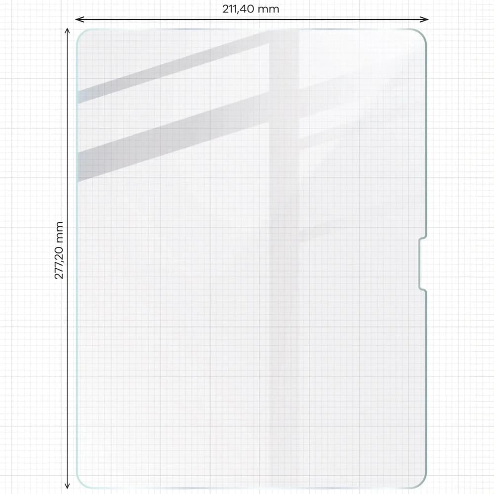 Bison üveg tab tiszta edzett üveg iPad Air 13" 2024 [2 PACK] - 2