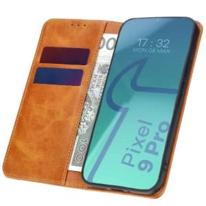 Bizon Case Pocket Pro Google Pixel 9 Pro XL brown