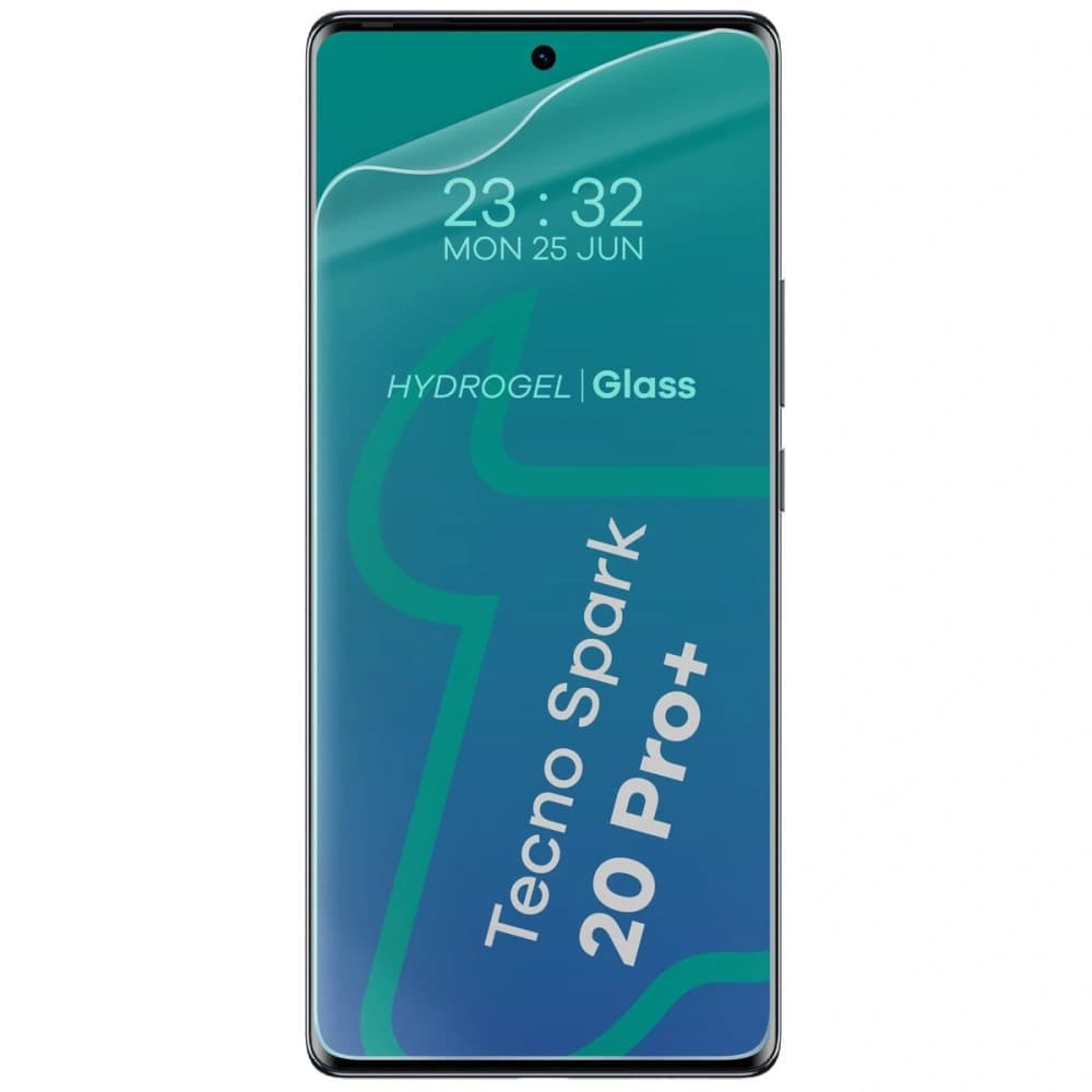 Bizon Glass Hydrogel Elülső Tecno Spark 20 Pro+ [2 PACK] - 3
