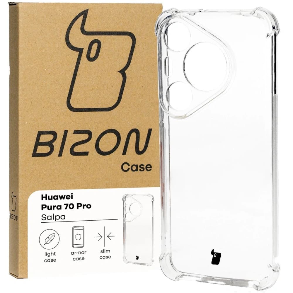 Bizon Case Salpa Huawei Pura 70 Pro / Pro+ clear - 1