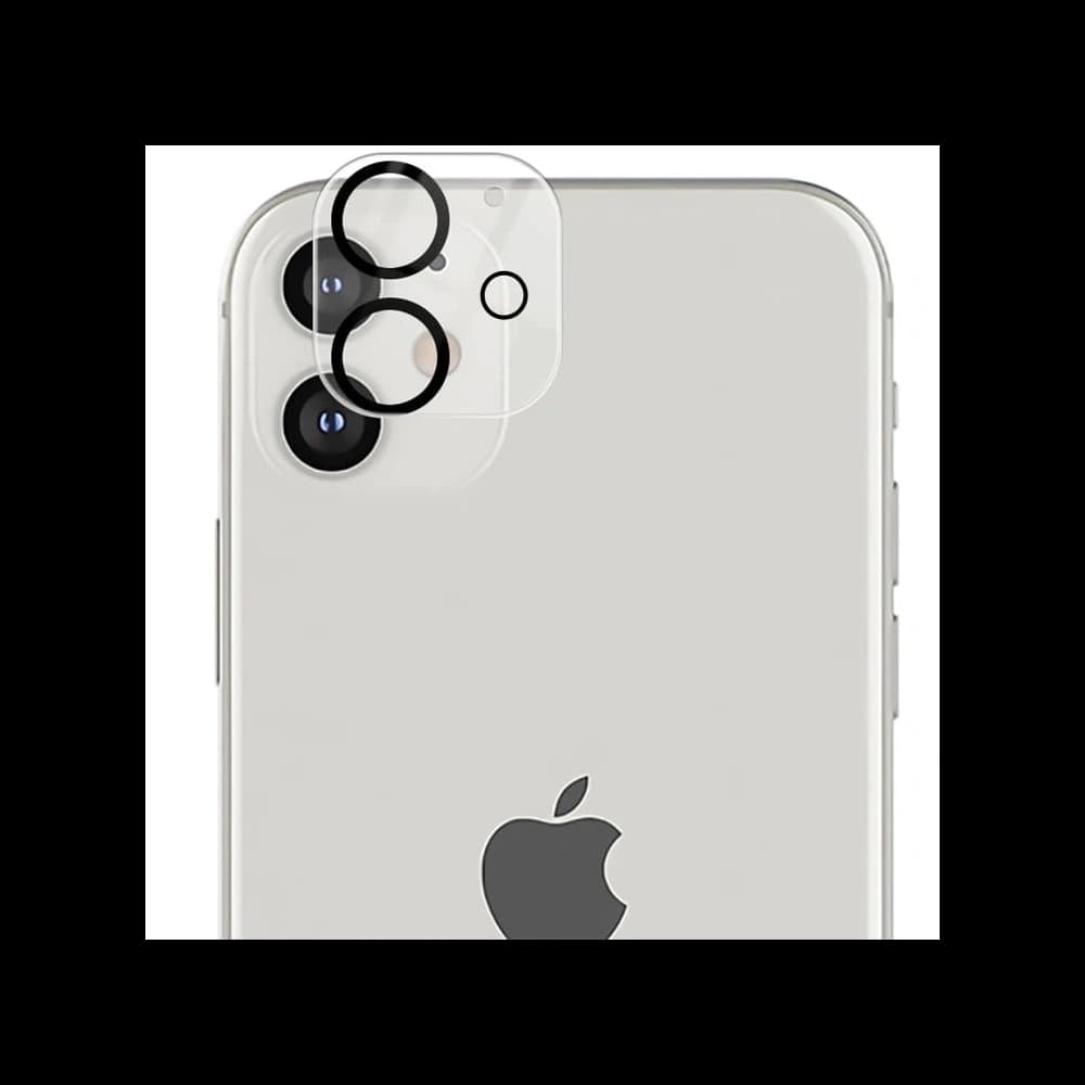 BIZON Clear 3x screen glass + camera glass Apple iPhone 12 - 6