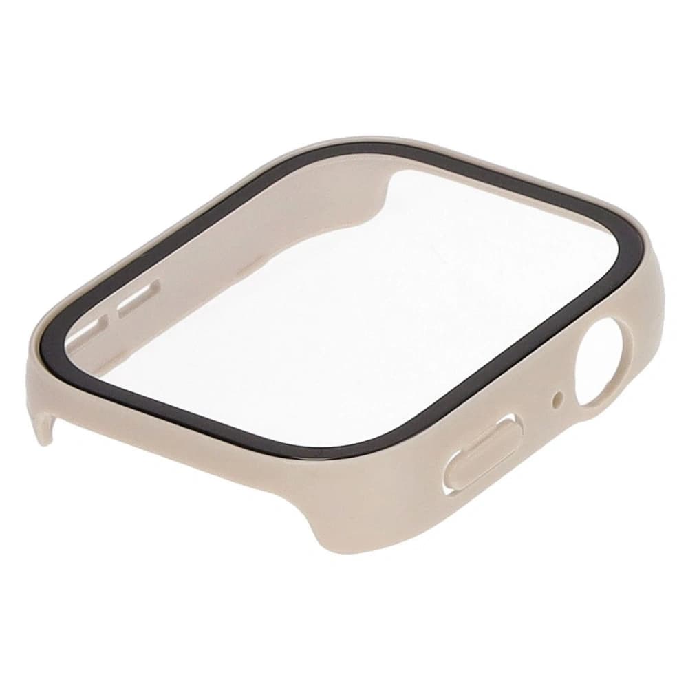 Bizon Case+Glass Uhr Huawei Watch Fit 3 beige - 2