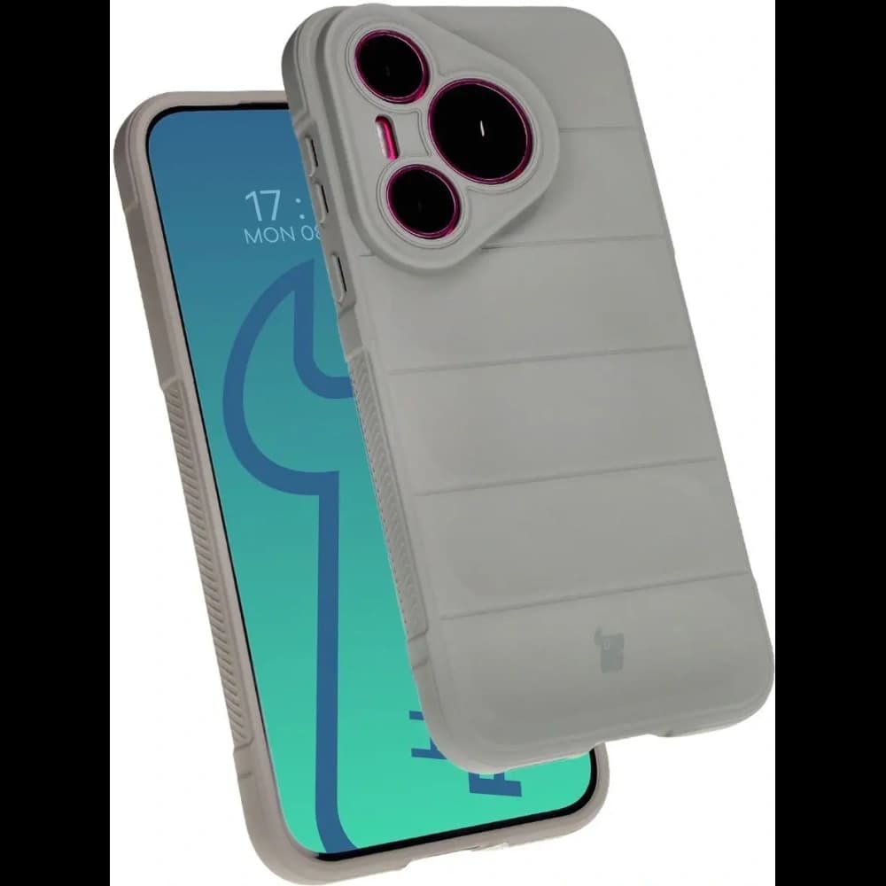 Pancéřové pouzdro Bizon Case Tur pro Huawei Pura 70 světle šedé - 1
