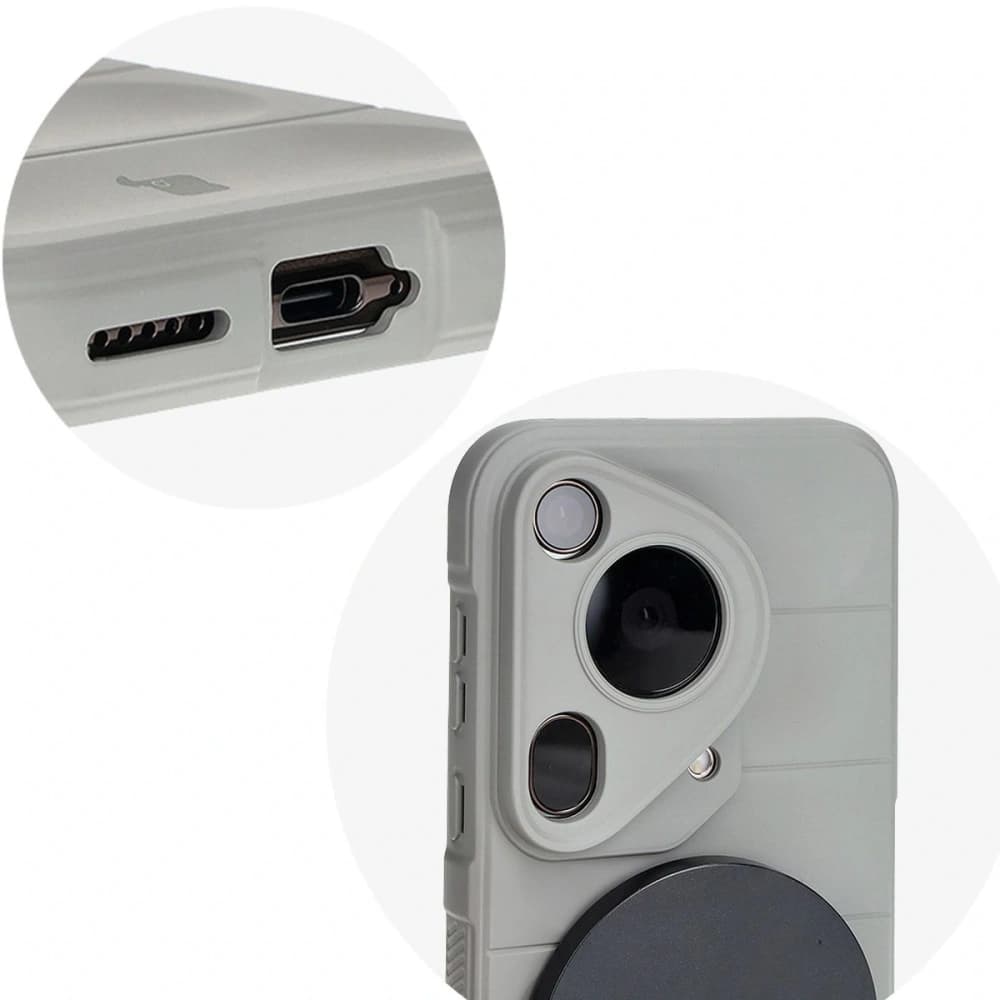 Bizon Case Tur Huawei Pura 70 Ultra gri deschis - 11