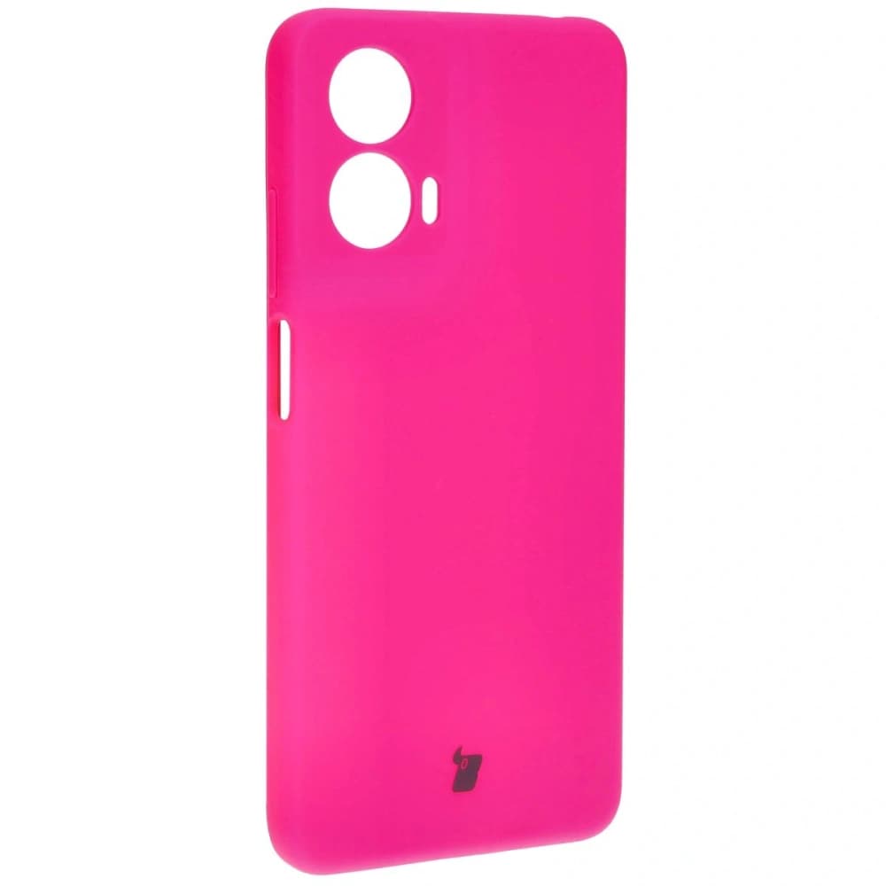 Silikonové pouzdro Bizon Soft Case pro Motorola Moto G24 / G24 Power neonově růžové - 4