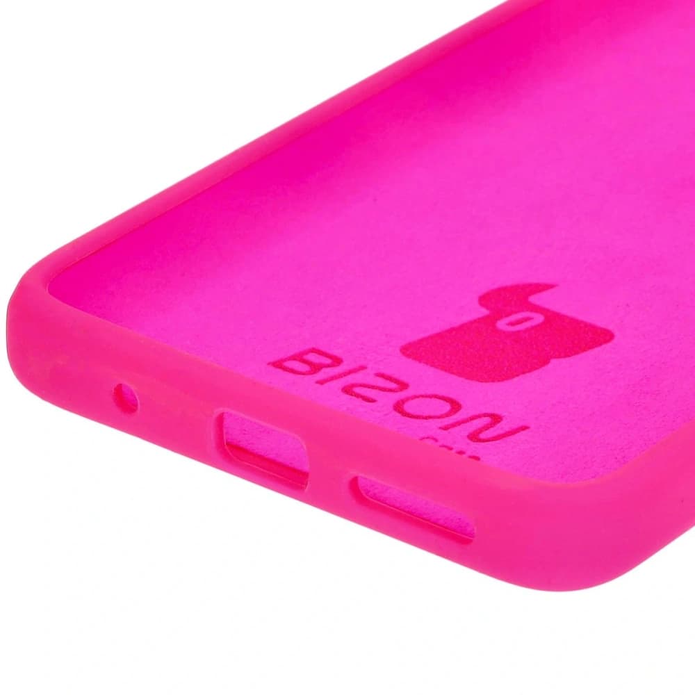 Silikonové pouzdro Bizon Soft Case pro Motorola Moto G24 / G24 Power neonově růžové - 9