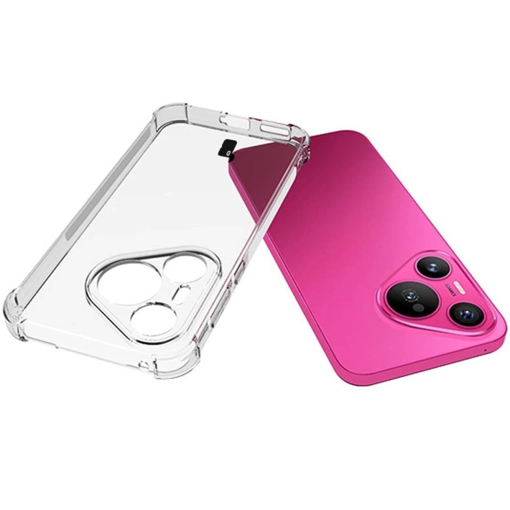 Bizon Case Clear Pack Hülle + 2x Schutzglas Huawei Pura 70 klar - 5