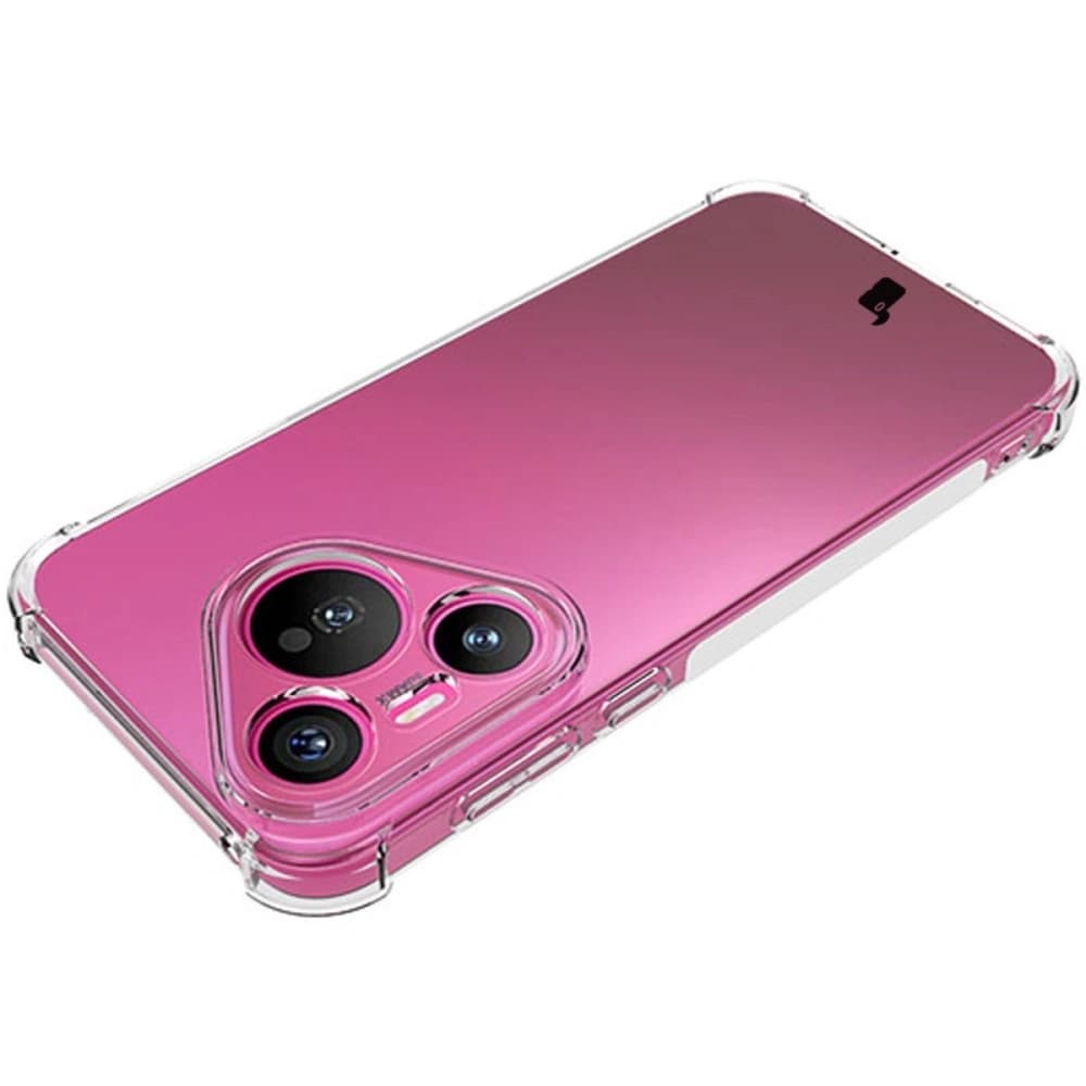 Bizon Case Clear Pack Hülle + 2x Schutzglas Huawei Pura 70 klar - 6