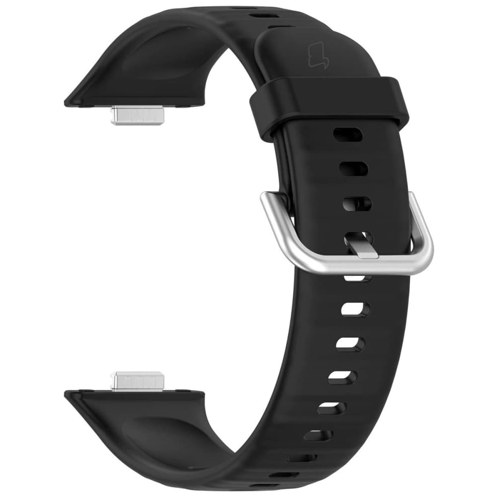 Bizon Strap Uhr Silikon Pro Huawei Watch Fit 3 schwarz - 3