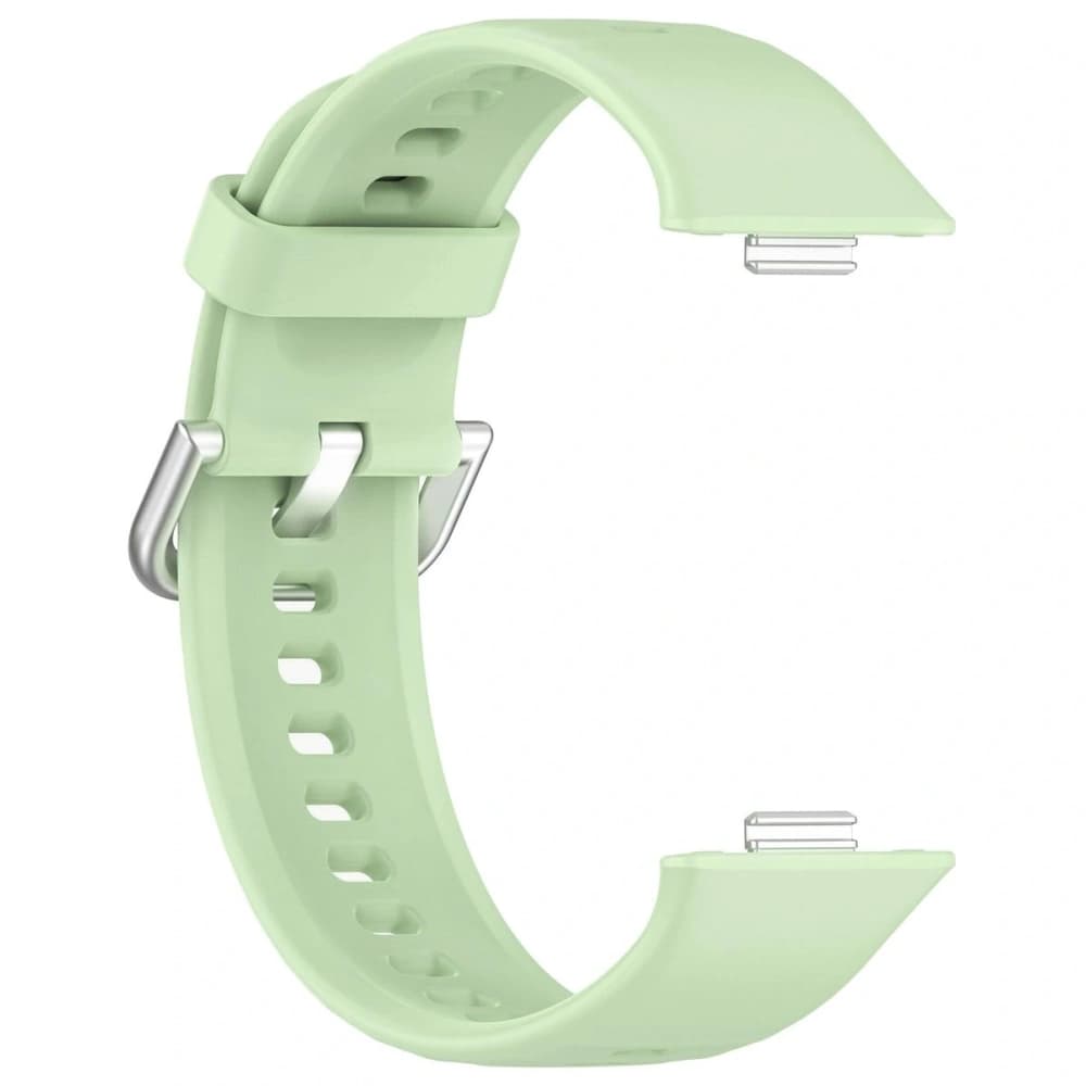 Bizon Strap Uhr Silikon Pro Huawei Watch Fit 3 hellgrün - 5