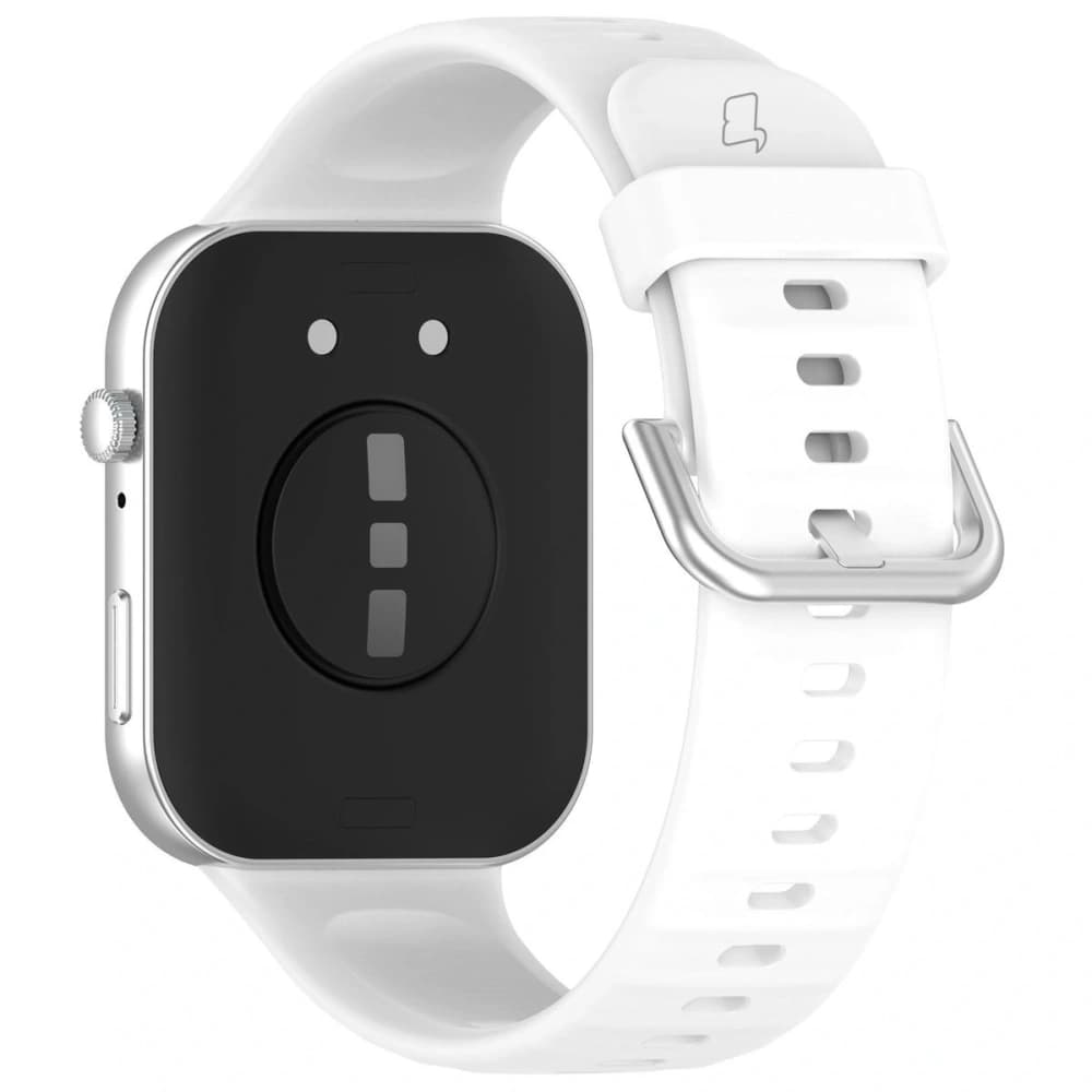 Bizon Strap Uhr Silikon Pro Huawei Watch Fit 3 weiß - 5