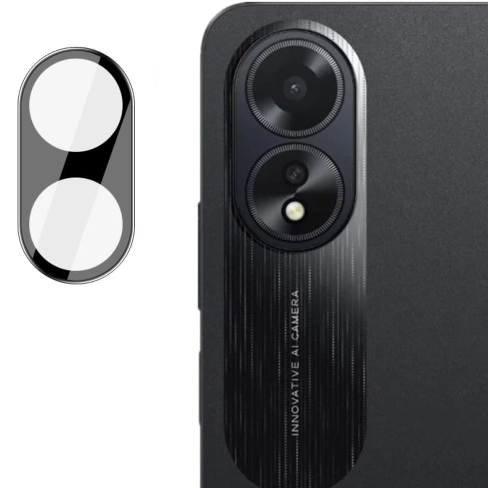 BIZON Clear 3x screen glass + camera glass Oppo A38 4G - 6