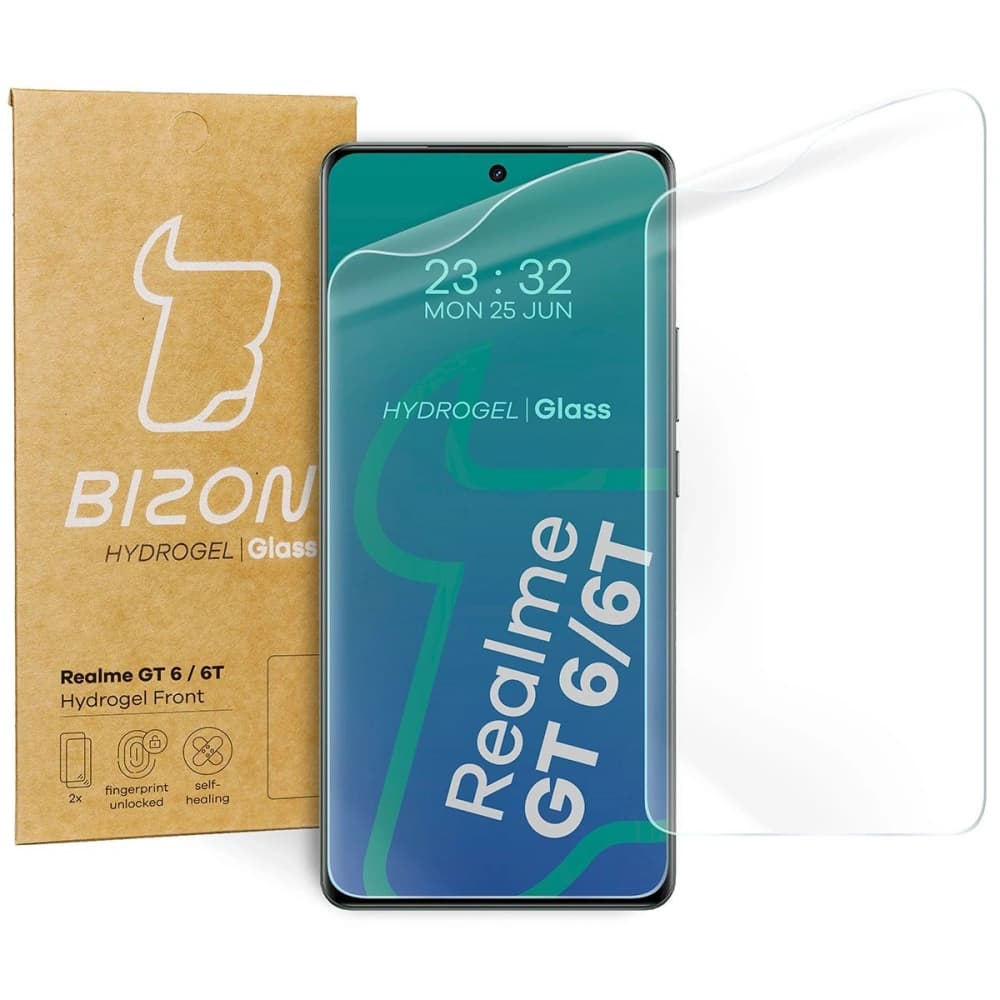 Bizon Glass Hydrogel Front Realme GT 6 / 6T [2 PACK] - 1