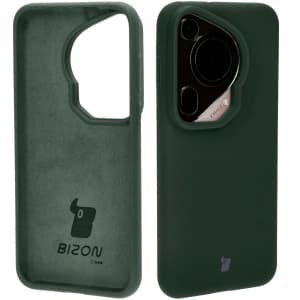 Bizon Soft Case Huawei Pura 70 Ultra verde închis
