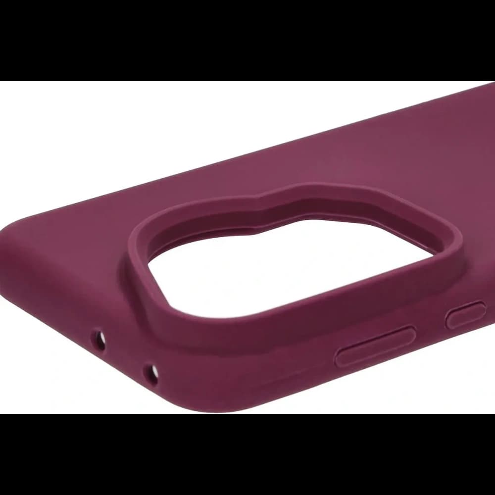 Silikonul etui Bizon Soft Case pentru Huawei Pura 70 Ultra de culoare violet închis - 5